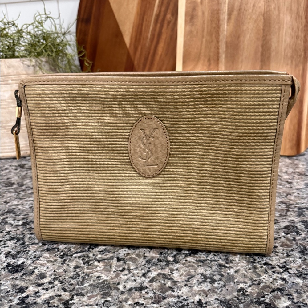 Yves Saint Laurent Cosmetic Pouch/Clutch